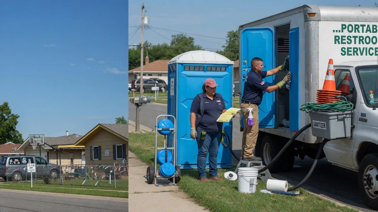 Porta Potty Rental in Poolesville, MD near me